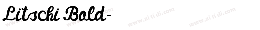 Litschi Bold字体转换 Litschi Bold字体转换